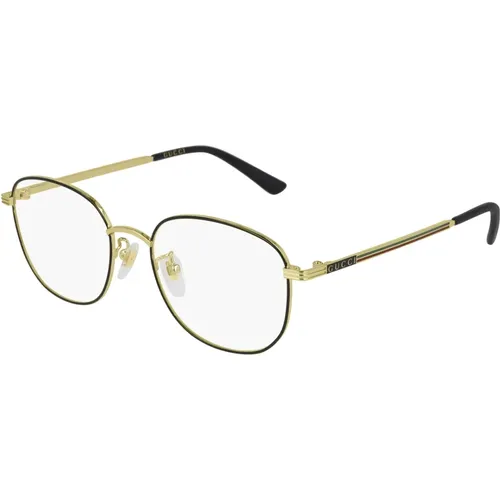 Glasses, male, , Size: 52 MM Square Optical Frame - Gucci - Modalova