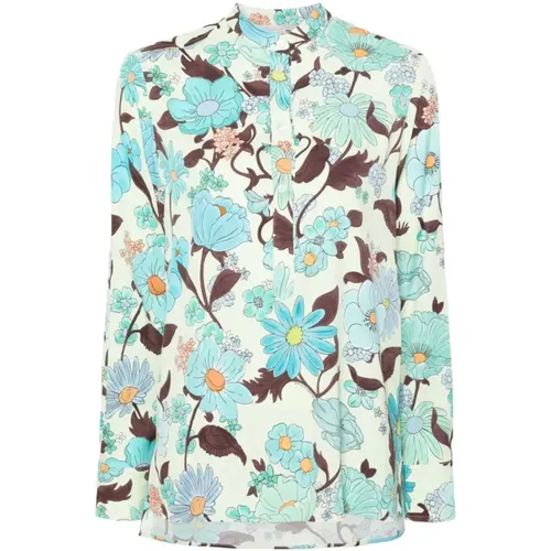 Mint Garden Print Shirt , female, Sizes: M, S - Stella Mccartney - Modalova