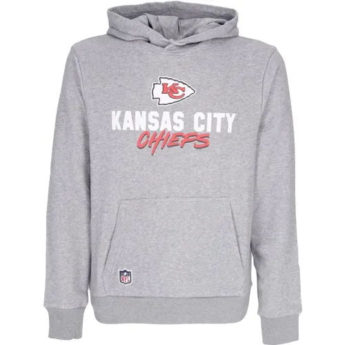 Hoodies, male, , Size: S Kansas City Chiefs Script Hoodie - new era - Modalova