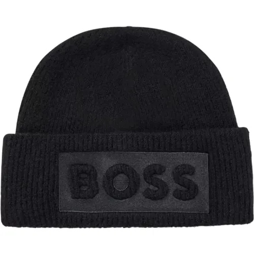 Beanies, male, , Size: ONE SIZE Stylish Hat - Boss - Modalova