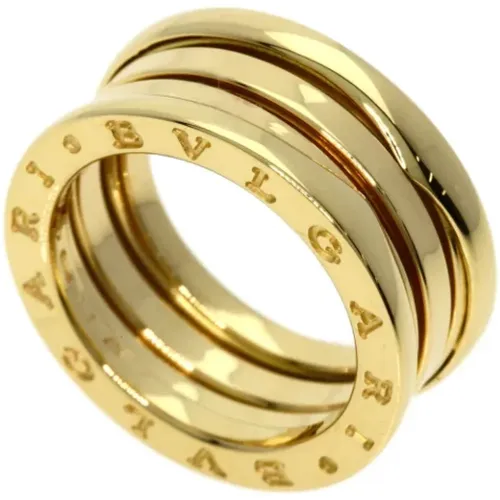 Pre-owned Gold rings , female, Sizes: ONE SIZE - Bvlgari Vintage - Modalova