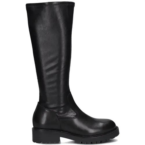 Schwarze Lederstiefel Kenova 102 , Damen, Größe: 40 EU - Vagabond Shoemakers - Modalova