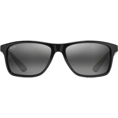 Mens Polarized Square Sunglasses , male, Sizes: 58 MM - Maui Jim - Modalova