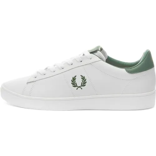 Spencer Leather Tennis Shoes , male, Sizes: 7 UK - Fred Perry - Modalova