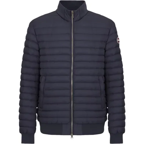 Puffer Coat with Knit Details , male, Sizes: M, L - Colmar - Modalova