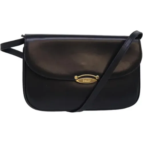 Pre-owned Cross Body Bags, female, , Size: ONE SIZE Pre-owned Leather shoulder-bags - Bally Pre-owned - Modalova