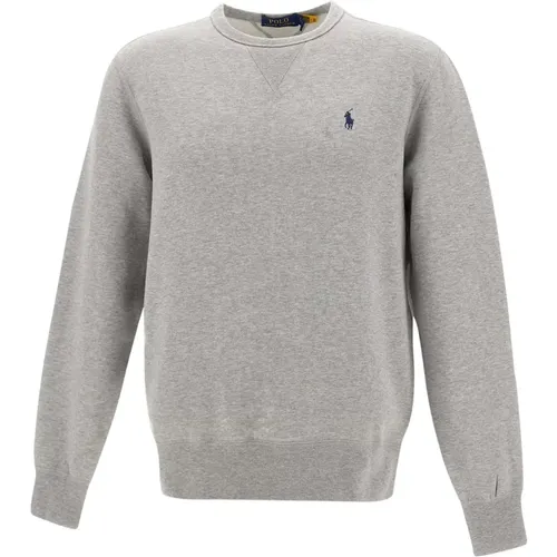 Grey Sweaters for Men , male, Sizes: L, 2XL, XL, S - Polo Ralph Lauren - Modalova