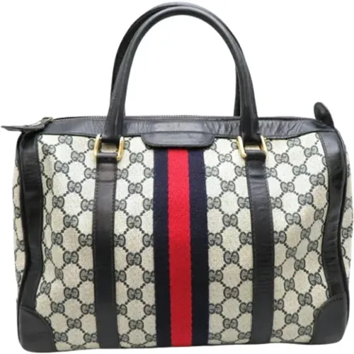 Pre-owned Tote Bags, female, , Size: ONE SIZE Pre-owned Leather gucci-bags - Gucci Vintage - Modalova