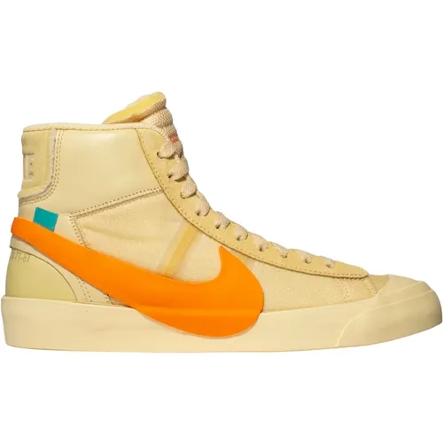 Off-White Blazer Mid Limited Edition , male, Sizes: 11 1/2 UK, 8 UK, 5 UK, 4 1/2 UK, 11 UK, 3 1/2 UK, 10 1/2 UK, 8 1/2 UK, 7 UK, 9 UK, 6 1/2 UK, 13 1/ - Nike - Modalova