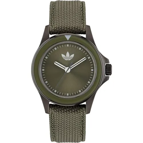 Watches, unisex, , Size: ONE SIZE Fabric Strap Quartz Watch - Adidas - Modalova