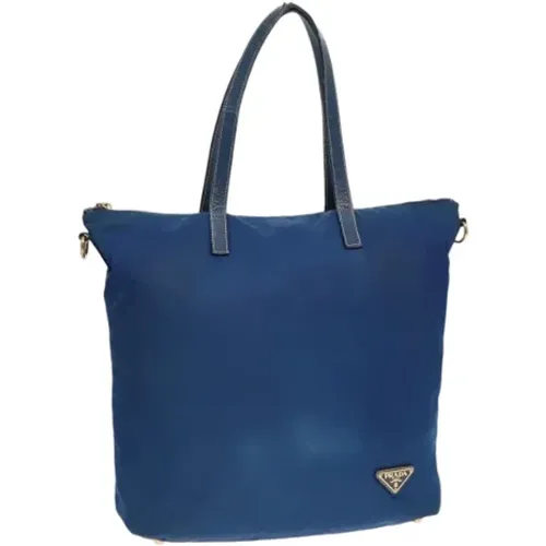 Pre-owned Tote Bags, female, , Size: ONE SIZE Pre-owned Nylon prada-bags - Prada Vintage - Modalova