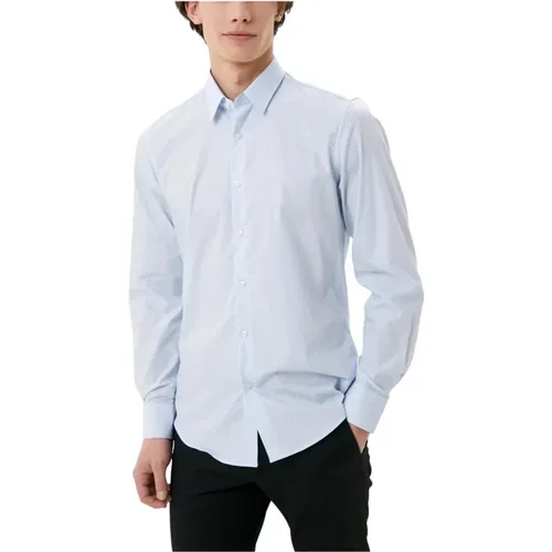 Cotton Round Neck Long Sleeve Shirt , male, Sizes: 2XL, XL, M, S, L - Antony Morato - Modalova