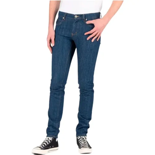 Slim-fit Jeans , Herren, Größe: W30 L34 - Naked & Famous Denim - Modalova