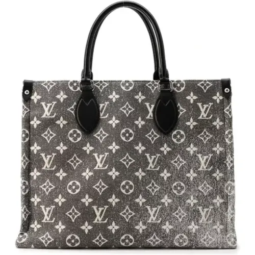 Pre-owned Tote Bags, female, , Size: ONE SIZE Pre-owned Denim louis-vuitton-bags - Louis Vuitton Vintage - Modalova