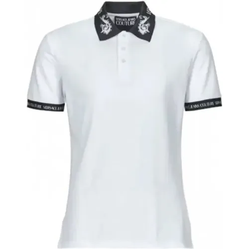 Barockstil Polo Shirt,Barock Detail Polo Shirt - Versace - Modalova