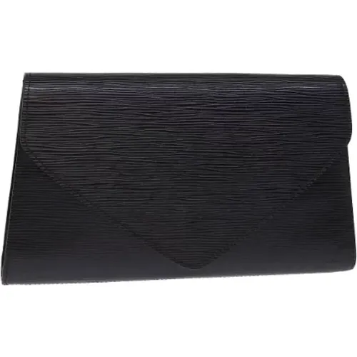 Pre-owned Leather clutches , female, Sizes: ONE SIZE - Louis Vuitton Vintage - Modalova