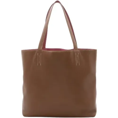 Pre-owned Tote Bags, female, , Size: ONE SIZE Pre-owned Leather shoulder-bags - Hermès Vintage - Modalova