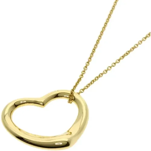 Pre-owned Jewellery, female, , Size: ONE SIZE Pre-owned Gold necklaces - Tiffany & Co. Pre-owned - Modalova