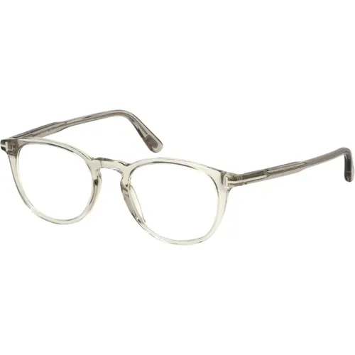 Transparent Grey Eyewear Frames , unisex, Größe: 51 MM - Tom Ford - Modalova