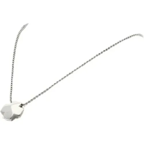 Pre-owned Jewellery, female, , Size: ONE SIZE Pre-owned Silver necklaces - Tiffany & Co. Pre-owned - Modalova