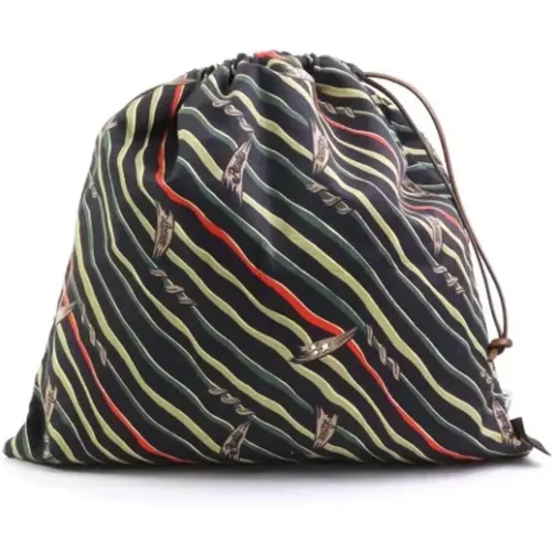 Pre-owned Bucket Bags, female, , Size: ONE SIZE Pre-owned Fabric pouches - Loewe Pre-owned - Modalova