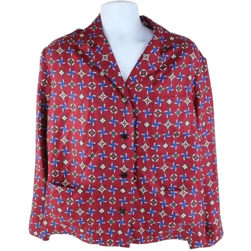 Pre-owned Shirts & Blouses, female, , Size: L Pre-owned Silk tops - Louis Vuitton Vintage - Modalova