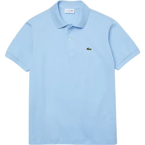 Herren Polo Shirt in Blau , Herren, Größe: S - Lacoste - Modalova