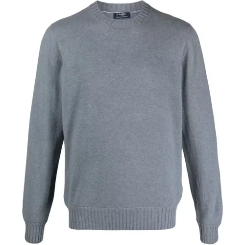 Luxury Cashmere Sweater , male, Sizes: 3XL - Barba - Modalova