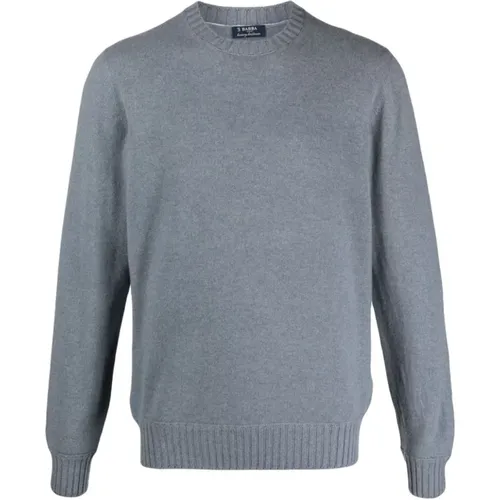 Luxury Cashmere Sweater , male, Sizes: 3XL, XL - Barba - Modalova