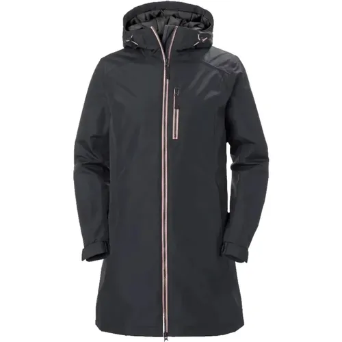 Long Belfast Jacket Waterproof Elegant Stylish , female, Sizes: M, XS, L, S - Helly Hansen - Modalova