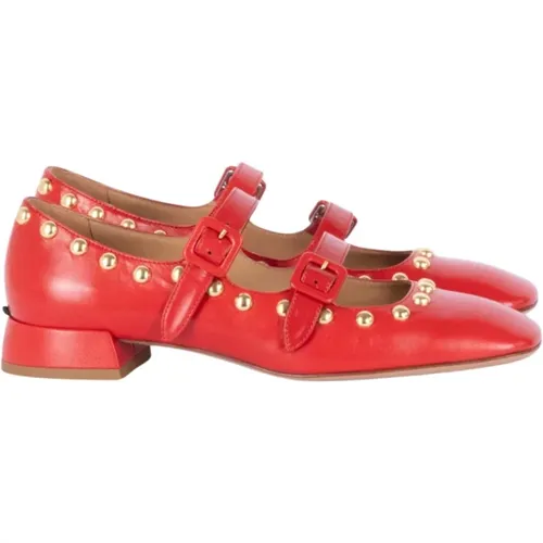 Rote Leder Baby Kid Schuhe A. BOCCA - A. BOCCA - Modalova