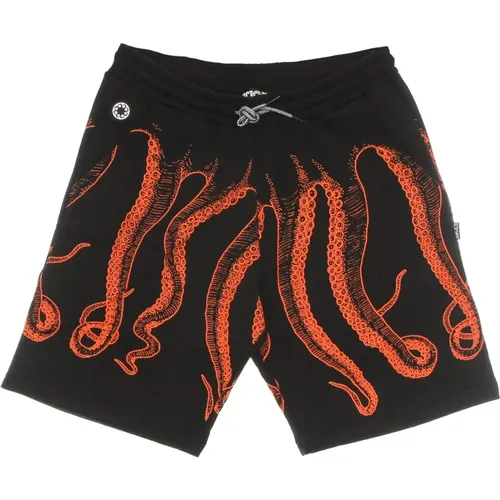 Casual Shorts, male, , Size: XS Tracksuit Outline Shorts - Octopus - Modalova