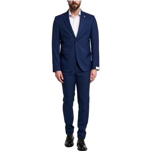 Single Breasted Suits , Herren, Größe: 4XL - Manuel Ritz - Modalova