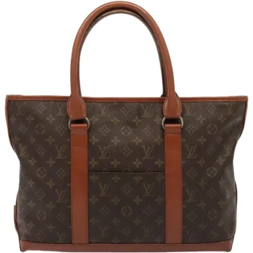 Pre-owned Tote Bags, female, , Size: ONE SIZE Pre-owned Canvas louis-vuitton-bags - Louis Vuitton Vintage - Modalova