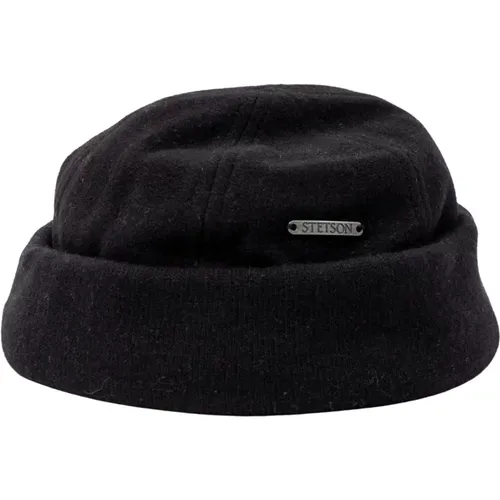 Beanies, male, , Size: M Randlose Wool Cashmere Beanie - Stetson - Modalova