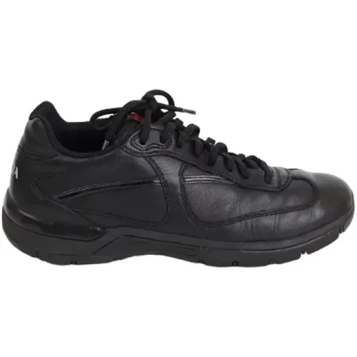 Pre-owned Leather sneakers , female, Sizes: 5 UK - Prada Vintage - Modalova