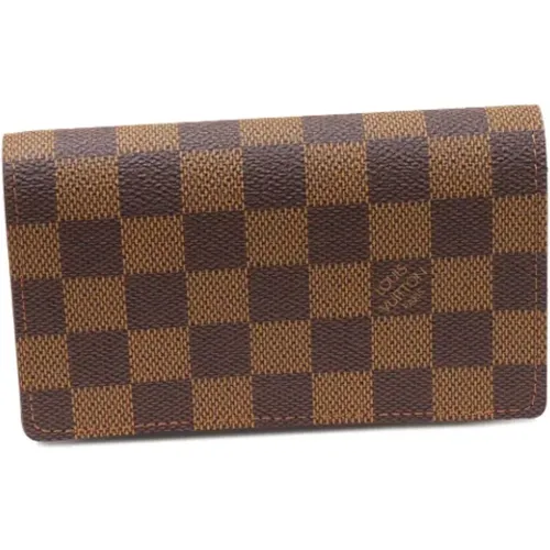 Pre-owned Canvas wallets , female, Sizes: ONE SIZE - Louis Vuitton Vintage - Modalova