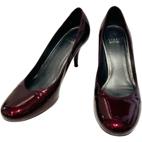 Pre-owned Shoes, female, , Size: 7 US Pre-owned Chaussures, Model: Pompe, Aubergine Patent Leather, Size 37 - Gucci Vintage - Modalova