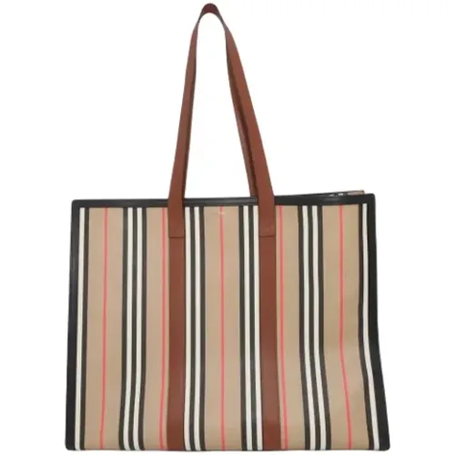 Pre-owned Canvas totes , female, Sizes: ONE SIZE - Burberry Vintage - Modalova