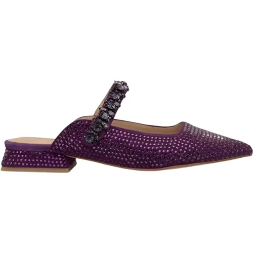 Rhinestone mule , female, Sizes: 6 UK, 2 UK, 3 UK, 9 UK, 4 UK, 5 UK, 8 UK, 7 UK - Alma en Pena - Modalova