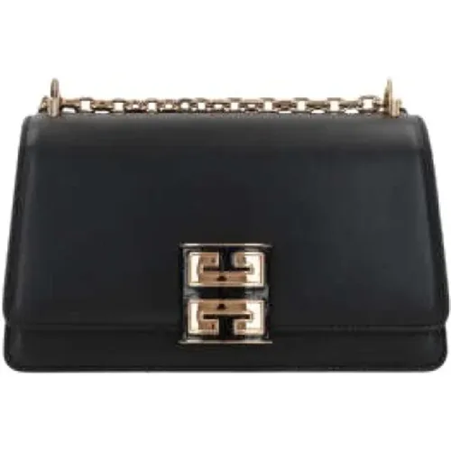 Smooth Leather Shoulder Bag with Gold Hardware , female, Sizes: ONE SIZE - Givenchy - Modalova