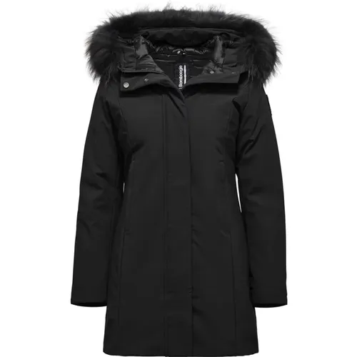 Winter Parka Jacke mit Pelzkapuze - BomBoogie - Modalova