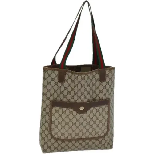 Pre-owned Tote Bags, female, , Size: ONE SIZE Pre-owned Leather totes - Gucci Vintage - Modalova