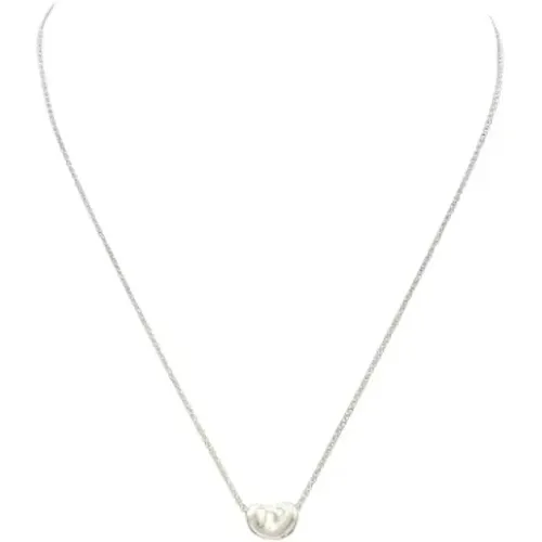 Pre-owned Jewellery, female, , Size: ONE SIZE Pre-owned Silver necklaces - Tiffany & Co. Pre-owned - Modalova