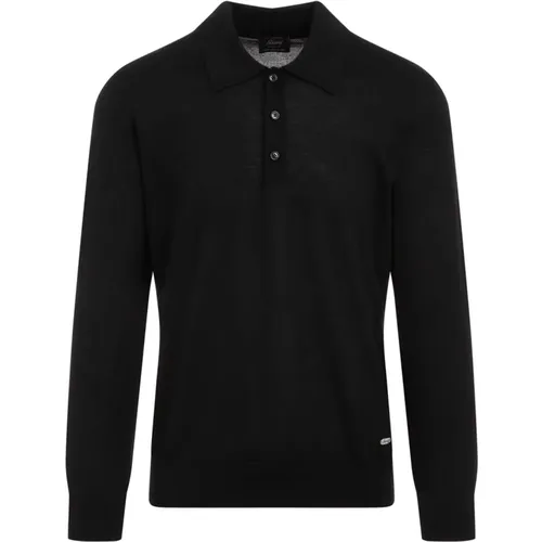 Polo Shirt , male, Sizes: L, M - Brioni - Modalova