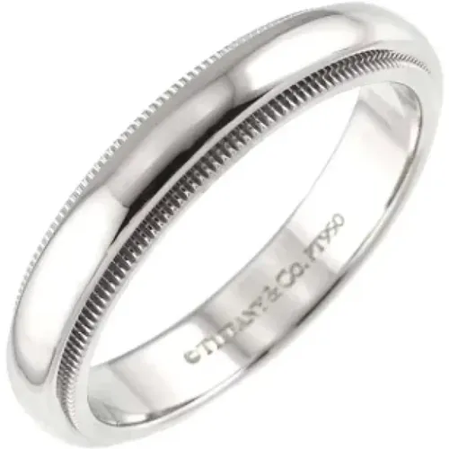 Pre-owned Jewellery, male, , Size: ONE SIZE Pre-owned Platinum rings - Tiffany & Co. Pre-owned - Modalova