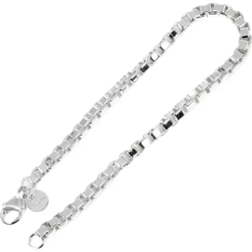 Pre-owned Jewellery, female, , Size: ONE SIZE Pre-owned Silver bracelets - Tiffany & Co. Pre-owned - Modalova