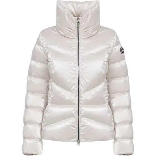 Shiny Puffer Jacket with High Collar , female, Sizes: M, 2XS, XS, S, L - Colmar - Modalova