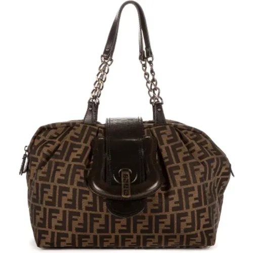 Pre-owned Canvas fendi-bags , female, Sizes: ONE SIZE - Fendi Vintage - Modalova