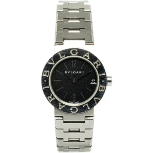 Pre-owned Stainless Steel watches , female, Sizes: ONE SIZE - Bvlgari Vintage - Modalova